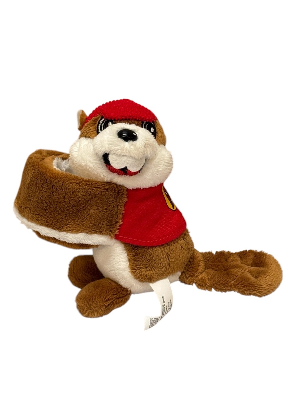 Buc-ee’s Beaver 4” Slap On Plush Hugger Mascot Bracelet